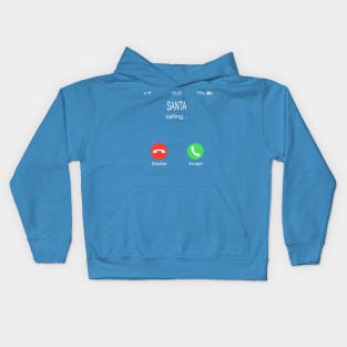 Santa Calling Kids Hoodie